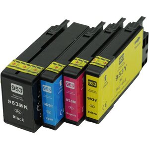 Tarvike HP 953XL 4-pack bk,c,y,m