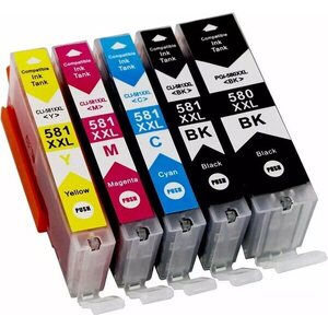 PGI-580XXL / CLI-581XXL tarvikekasetit